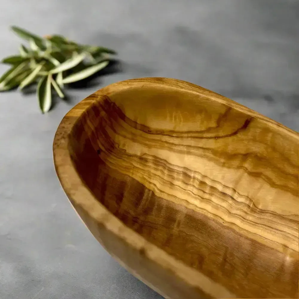 Olivenholz Schale oval für Tapas